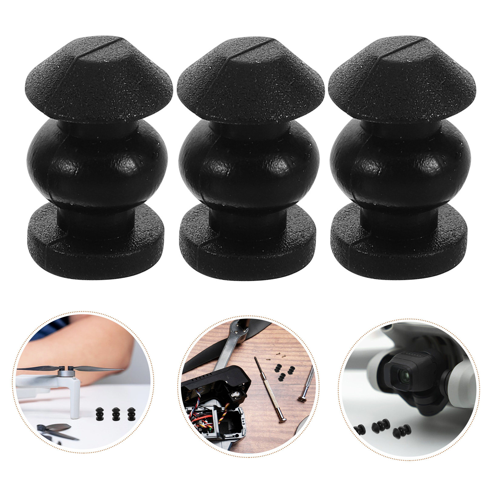 Drone Gimbal Dampener - 10 stuks RC Drone Gimbal Siliconen