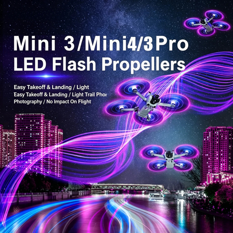 Dji Drone Air 3 - 2Pairs LED Flash Propeller voor DJI