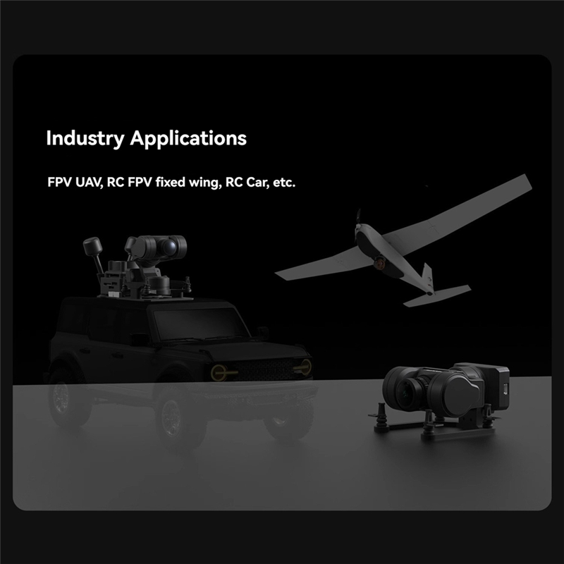 FGGS-GM1 FPV Camera Gimbal Pan - Drone Gimbal Mount recensie en prijs