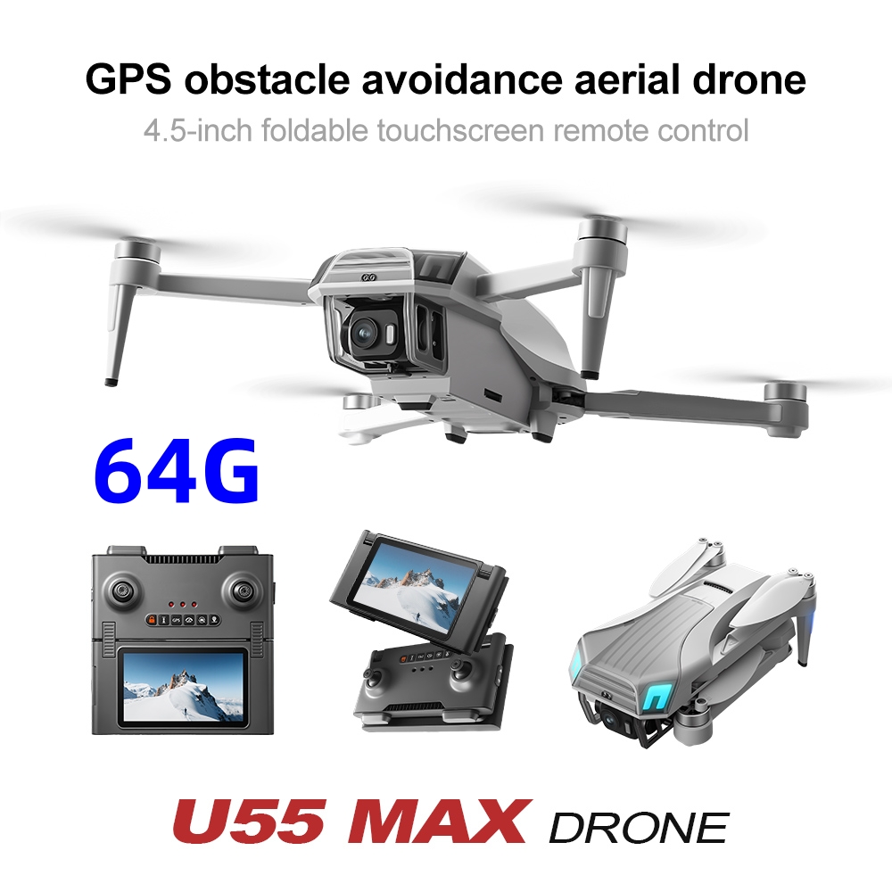 NCZOBOE U55 GPS Drone met sche - Drone Gimbal 3 Axis recensie en prijs