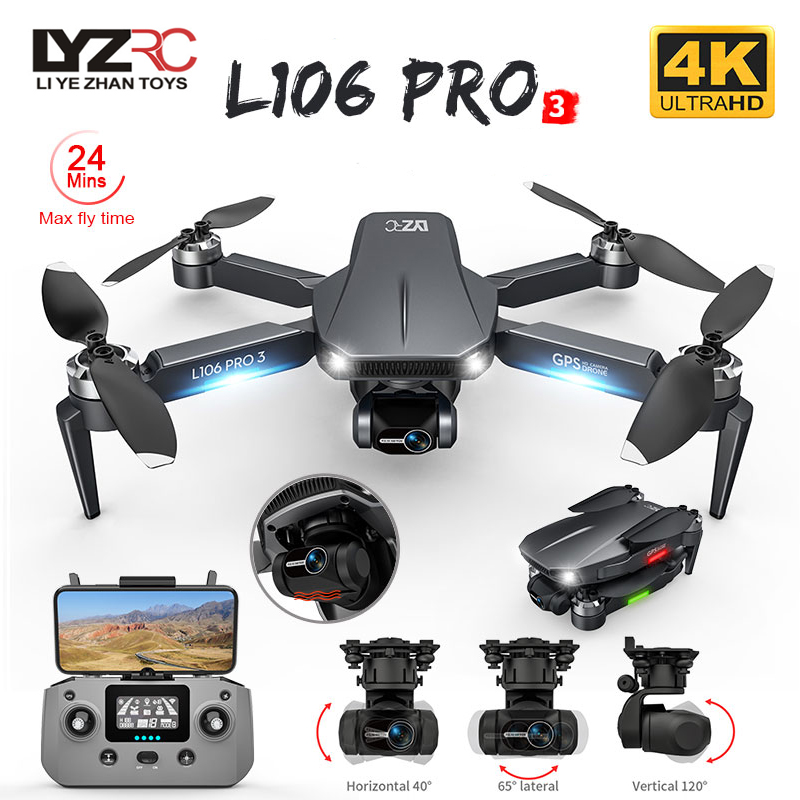 L106 Pro 3 Drone 5G WIFI FPV O - Drone Gimbal 3 Axis recensie en prijs