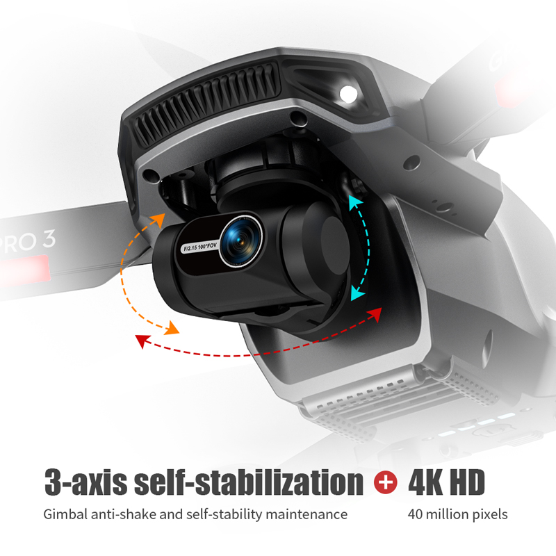 L106 Pro 3 Drone 5G WIFI FPV O - Drone Gimbal 3 Axis recensie en prijs