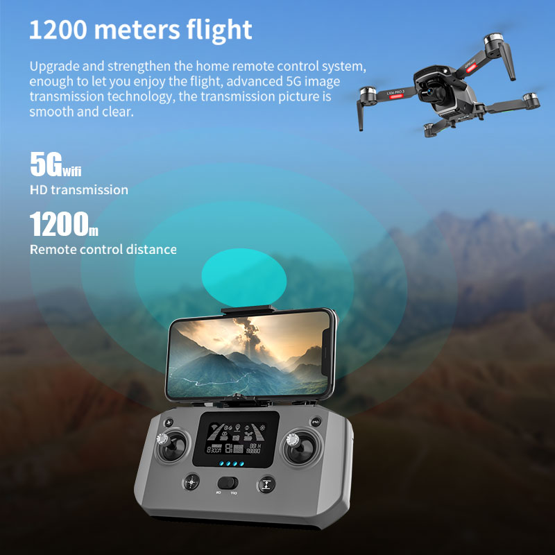 L106 Pro 3 Drone 5G WIFI FPV O - Drone Gimbal 3 Axis recensie en prijs